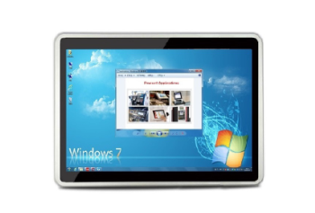  17 inch dustproof resistive touch screen display industrial computer